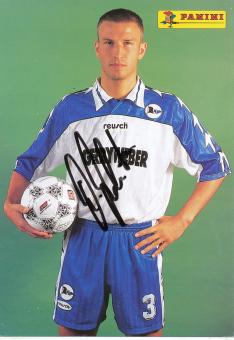 Michael Molata  1996/1997  Arminia Bielefeld  Fußball Autogrammkarte original signiert 