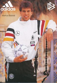 Markus Babbel  DFB Nationalteam  Fußball Autogrammkarte 