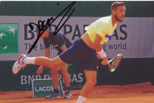 Damir Dzumhur  Bosnien  Tennis Autogramm Foto original signiert 