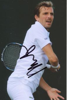 Julien Bennetau  Frankreich  Tennis Autogramm Foto original signiert 