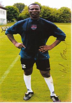 Momo Blamo  Liberia   Fußball Autogramm Foto original signiert 