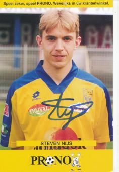 Steven Nijs  Sint Truidense V.V.  Fußball Autogrammkarte  original signiert 