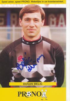 Dusan Belic  Sint Truidense V.V.  Fußball Autogrammkarte  original signiert 