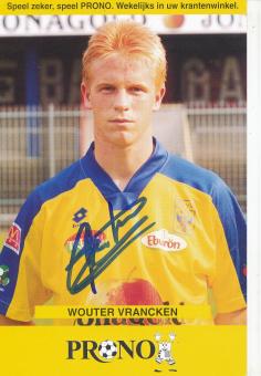 Wouter Vrancken  Sint Truidense V.V.  Fußball Autogrammkarte  original signiert 