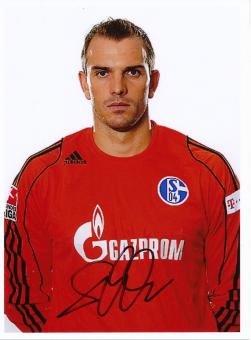 Mathias Schober  FC Schalke 04  Fußball 13 x 18 cm Foto original signiert 