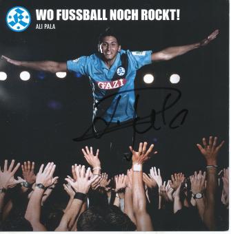 Ali Pala  2010/2011  Stuttgarter Kickers Fußball Autogrammkarte original signiert 