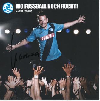 Marcel Ivanusa  2010/2011  Stuttgarter Kickers Fußball Autogrammkarte original signiert 