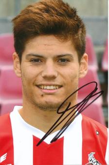 Jorge Mere  FC Köln  Fußball Autogramm Foto original signiert 