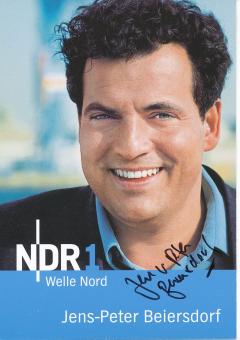 Jens Peter Beiersdorf  NDR  Radio  Autogrammkarte original signiert 