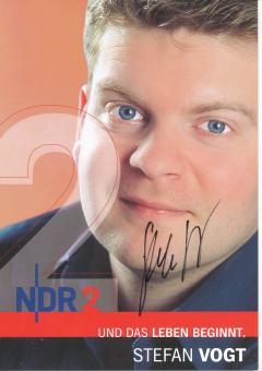 Stefan Vogt  NDR  Radio  Autogrammkarte original signiert 