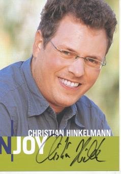 Christian Hinkelmann  N Joy  NDR  Radio  Autogrammkarte original signiert 