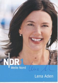 Lena Aden  NDR 1   Radio  Autogrammkarte original signiert 