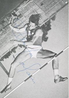Thomas Zacharias  Leichtathletik  Autogrammkarte original signiert 