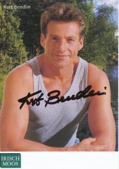 Kurt Bendlin  Leichtathletik  Autogrammkarte original signiert 
