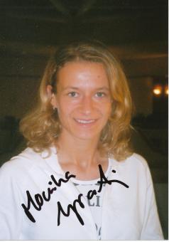 Monika Gradzki   Leichtathletik Autogramm 13x18 cm Foto original signiert 