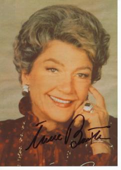 Anne Baxter † 1985  Film &  TV  Autogramm Foto original signiert 