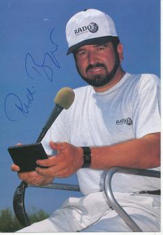 Rudi Berger † 2007  Tennis Autogrammkarte original signiert 