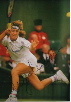 Magdalena Maleeva  Bulgarien  Tennis Autogramm 13x18 cm Foto original signiert 