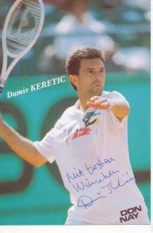 Damir Keretic   Tennis Autogramm Foto original signiert 