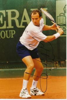 Luis Lobo  Argentinien  Tennis Autogramm Foto original signiert 