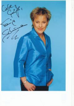 Tanja Schumann  TV Autogramm Foto original signiert 