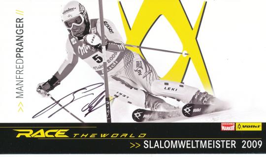 Manfred Pranger  Österreich  Ski Alpin  Autogrammkarte original signiert 