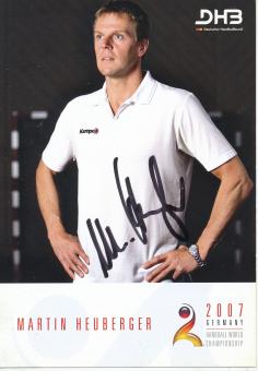Martin Heuberger  DHB  Handball Autogrammkarte original signiert 