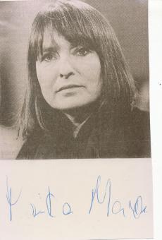 Monika Maron    Film &  TV  Autogramm Foto original signiert 
