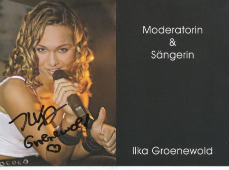 Ilka Groenewold  Musik  Autogrammkarte original signiert 