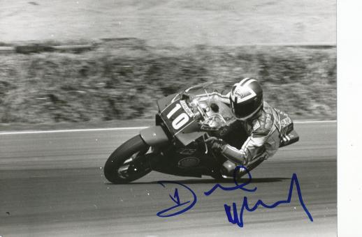 Donnie McLeod  Motorrad  Autogramm Foto original signiert 