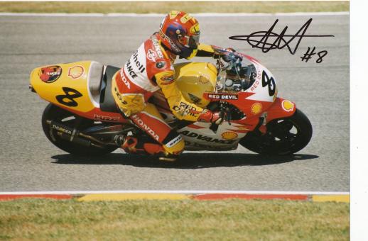 Chris Walker  Großbritanien  Motorrad  Autogramm Foto original signiert 