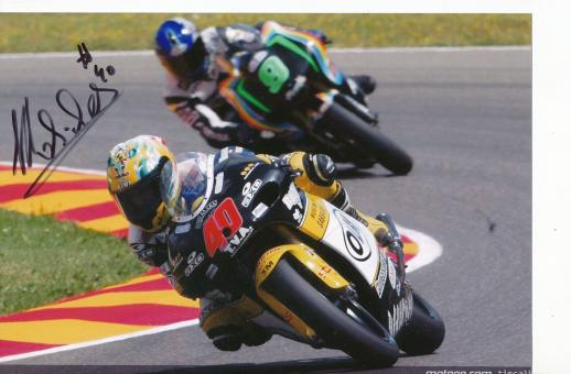 Massimiliano Sabbatani  Motorrad  Autogramm Foto original signiert 
