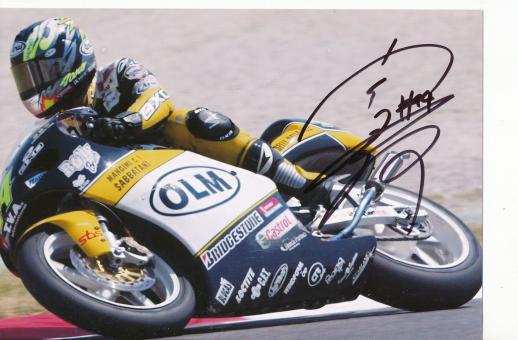 Taro Szkiguchi  Japan  Motorrad  Autogramm Foto original signiert 