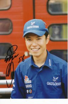 Shinya Nakano  Japan  Motorrad  Autogramm Foto original signiert 