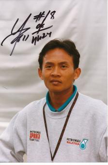 Sharol Yuzy  Malaysia  Motorrad  Autogramm Foto original signiert 