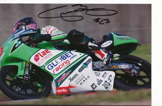 Gino Borsoi  Italien  Motorrad  Autogramm Foto original signiert 