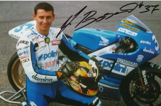 Luca Boscoscuro  Italien  Motorrad  Autogramm Foto original signiert 