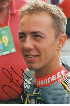 Olivier Jacque  Frankreich  Motorrad  Autogramm Foto original signiert 