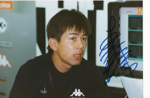 Masao Azuma  Japan  Motorrad  Autogramm Foto original signiert 