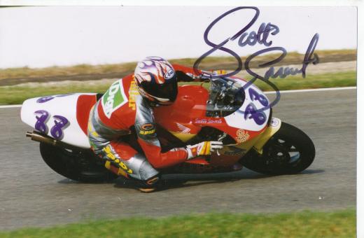 Scott Smart  Großbritanien  Motorrad  Autogramm Foto original signiert 