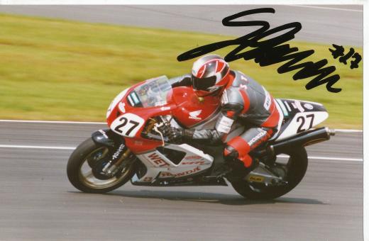 Bertrand Stey  Frankreich  Motorrad  Autogramm Foto original signiert 