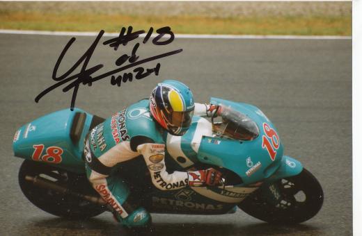 Sharol Yuzi  Motorrad  Autogramm Foto original signiert 