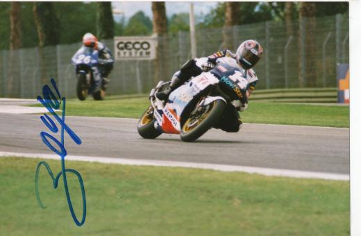 Juan Borja  Spanien   Motorrad  Autogramm Foto original signiert 