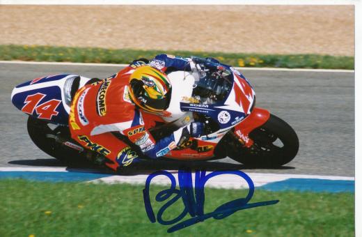 Davide Bulega  Italien  Motorrad  Autogramm Foto original signiert 