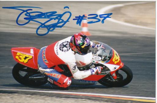 Paolo Tessari  Italien   Motorrad  Autogramm Foto original signiert 