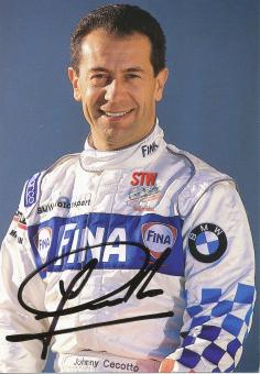 Johnny Cecotto  BMW  Auto Motorsport  Autogrammkarte  original signiert 