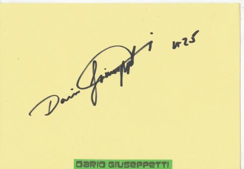 Dario Giuseppetti    Motorrad Autogramm Karte original signiert 