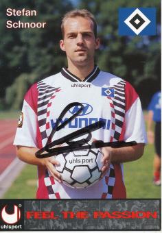 Stefan Schnoor  Uhlsport  Hamburger SV  Fußball Autogrammkarte original signiert 