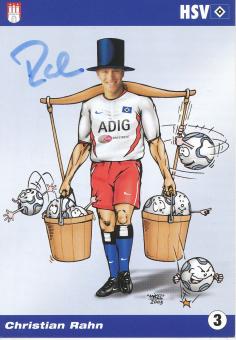 Christian Rahn   2003/2004  Hamburger SV  Fußball Autogrammkarte original signiert 