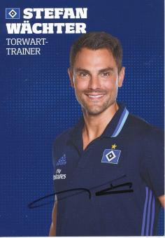 Stefan Wächter  2016/2017  Hamburger SV  Fußball Autogrammkarte original signiert 